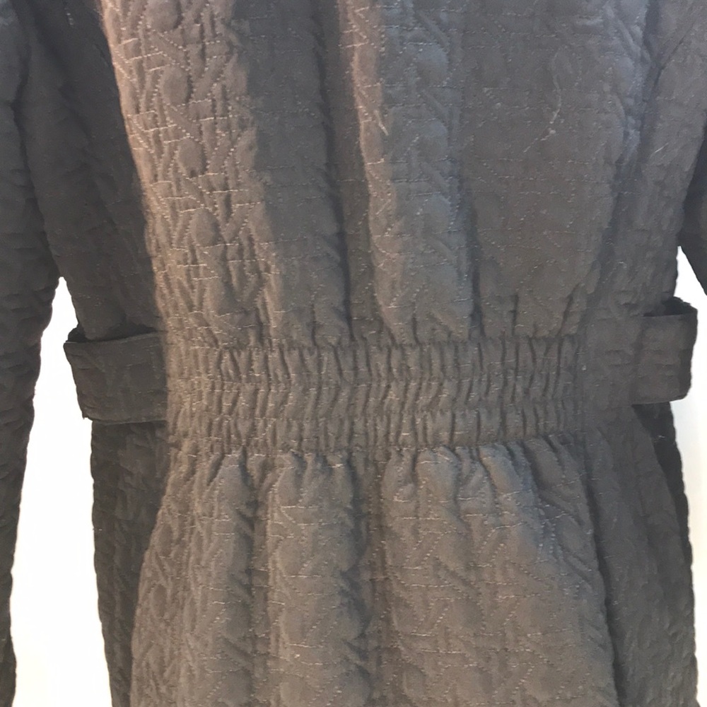 Gallery Black Quilted Jacket Size L - Picture 6 of 8